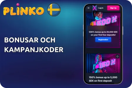 Plinko - Bonusar och kampanjkoder