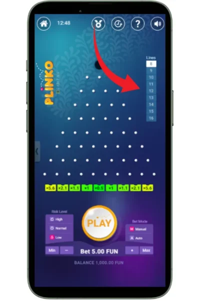 Plinko Valj Linjenummer